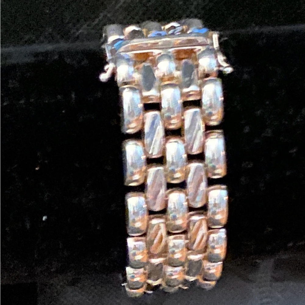 Milor Italy Sterling Silver Link Bracelet